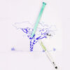 Długopis żelowy wymazywalny z gumką HAPPY COLOR Uszaki z wymiennymi wkładami z niebieskim tuszem
