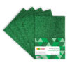 Arkusze piankowe HAPPY COLOR Brokatowe w kolorze zielonym w formacie A4 polecane na zajęcia plastyczne w szkole