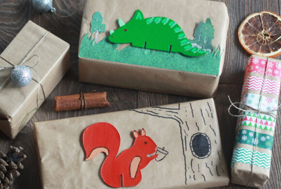 Prezenty zapakuj prezent święta diy