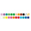 Plastelina kwadratowa Happy Color 24 kolory o intensywnych i unikatowych kolorach