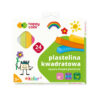 Plastelina kwadratowa Happy Color 24 kolory o intensywnych i unikatowych kolorach