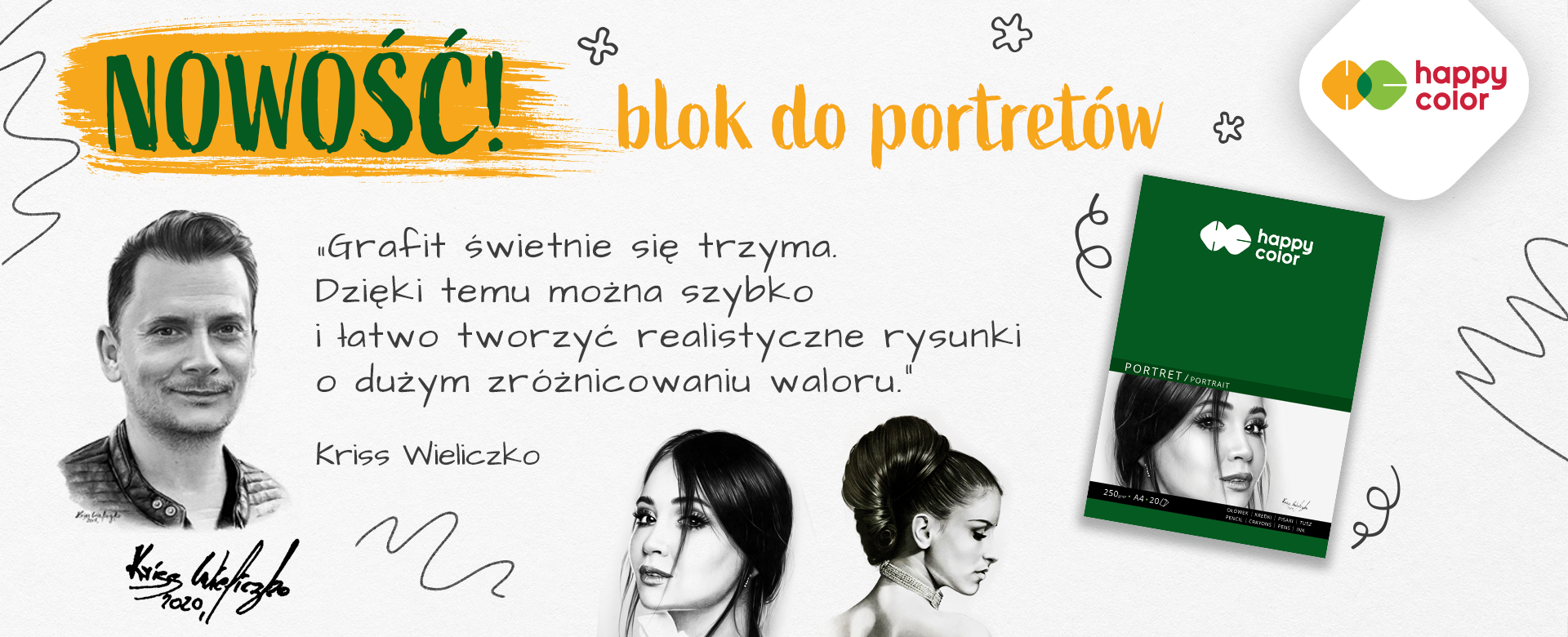 Blok do portretów