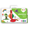 Plastelina okrągła Happy Color 10 kolorów o intensywnych i unikatowych kolorach