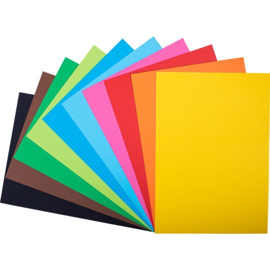 Wysokiej jakości karton kolorowy Happy Color mix 10 kolorów. Gruby i sztywny, barwiony w masie, o gładzonej powierzchni. Gramatura 270g, 20 arkuszy