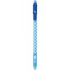 Długopis żelowy wymazywalny z gumką HAPPY COLOR Skate z wymiennymi wkładami z niebieskim tuszem