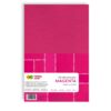 Filc dekoracyjny HAPPY COLOR Magenta Format A4, 10 arkuszy. Idealny do tworzenia dekoracji i maskotek. Nie rozrywa się podczas szycia.