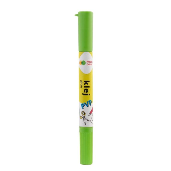 Klej w pisaku HAPPY COLOR stworzony w formule PVP silnie klejący. Doskonały do klejenia papieru, kartonu, bibuły